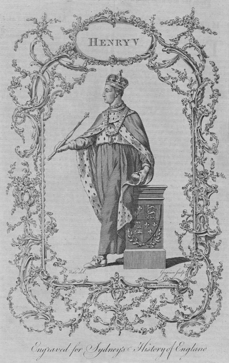 हेनरी वी, 1773। द्वारा चार्ल्स ग्रिग्नेशन