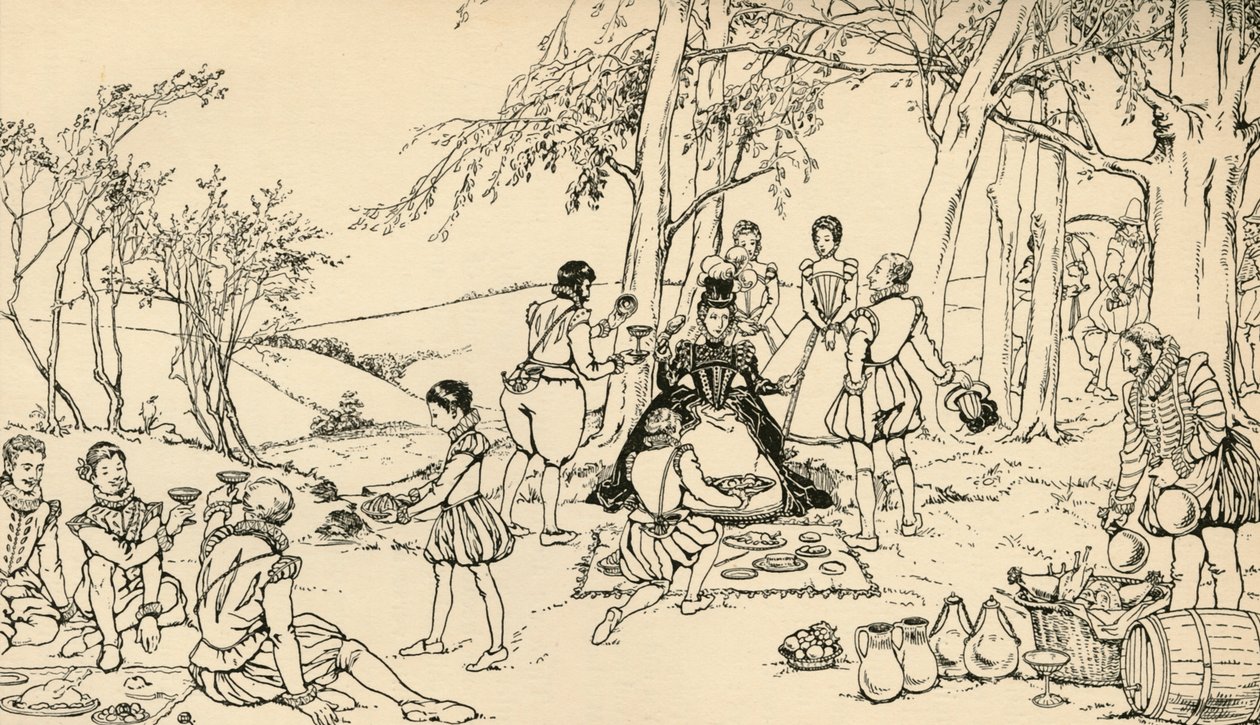 हंट से पहले विधानसभा, 1931 द्वारा चार्ल्स हेनरी बॉर्न क्वेनेल