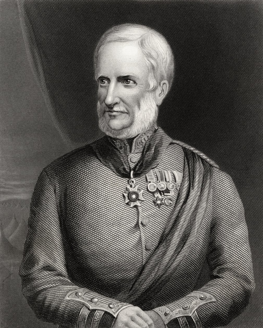मेजर जनरल सर हेनरी हैवलॉक (1795-1857) द्वारा चार्ल्स हॉल
