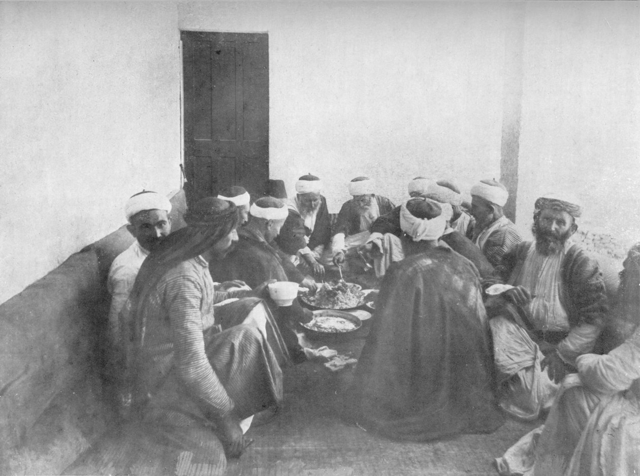 एक भोजन के साथ भोजन, c1913 द्वारा चार्ल्स जेएस माकिन