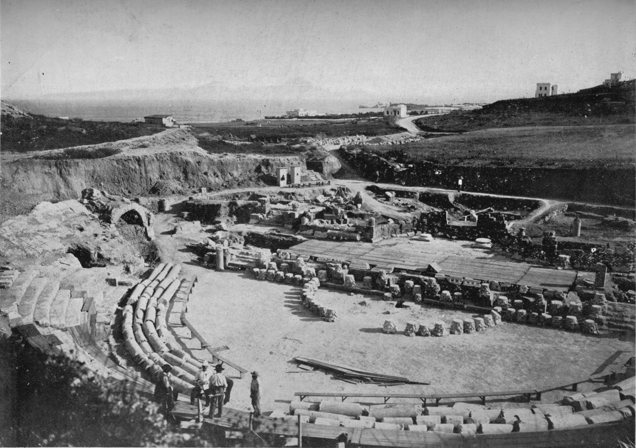 कार्थेज। एम्फीथिएटर, c1913 द्वारा चार्ल्स जेएस माकिन