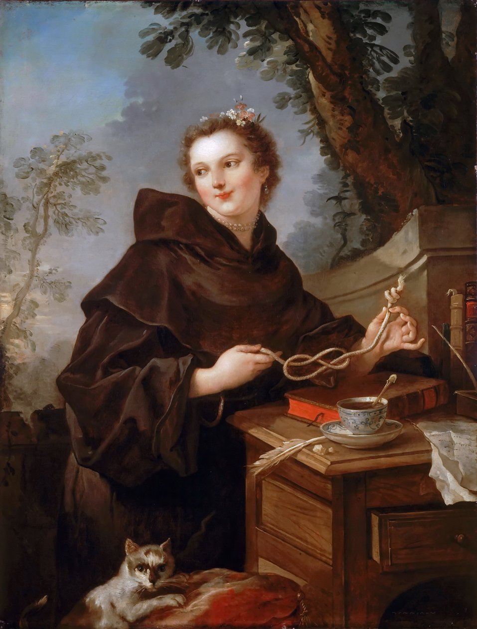 लुईस ऐनी डी बॉर्बन 1695-1758, चारॉलेस की गिनती द्वारा चार्ल्स जोसेफ नतोइरे