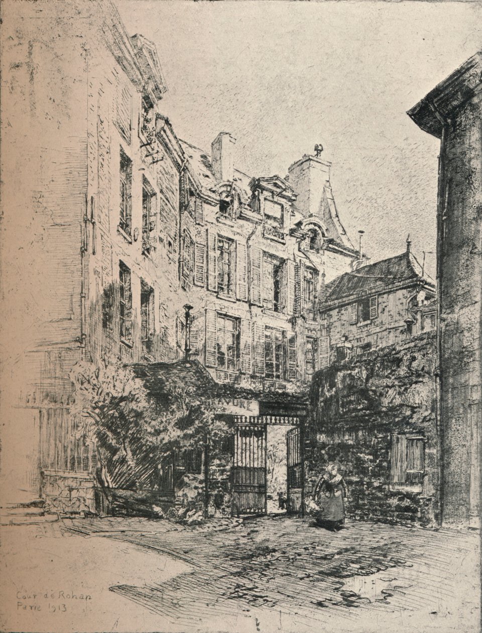 कोर्ट डे रोहन, 1915 द्वारा चार्ल्स जौस