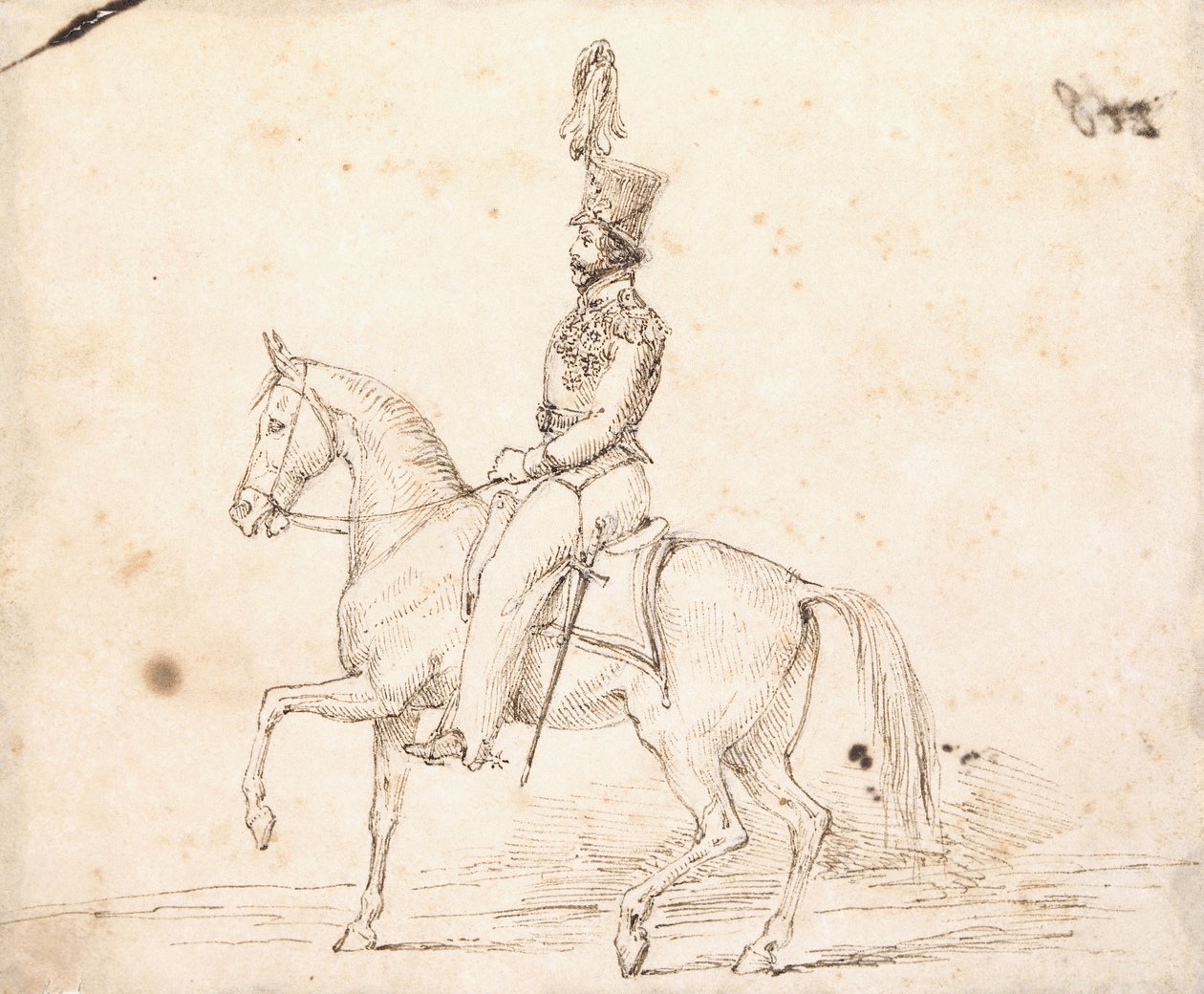 सम्राट पेड्रो 1, सी। 1825-6 द्वारा चार्ल्स लैंडसीर