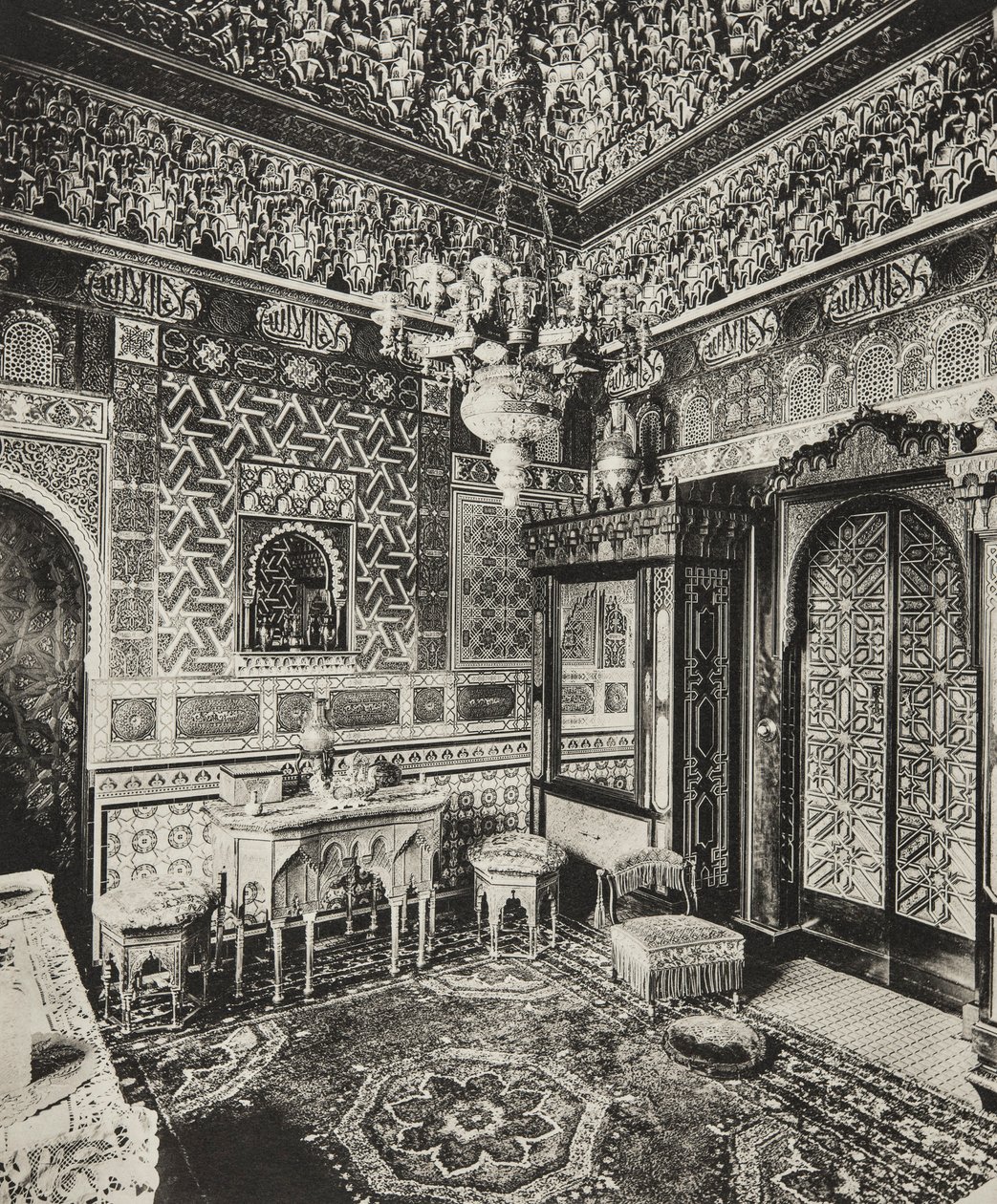 ड्रेसिंग रूम, फ्रैंक्स हॉल, हॉर्टन किर्बी, केंट, 1894 द्वारा चार्ल्स लैथम
