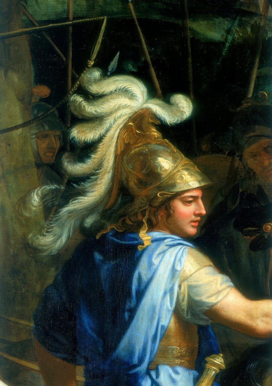 सिकंदर और पोरस, c1673 द्वारा चार्ल्स ले ब्रून