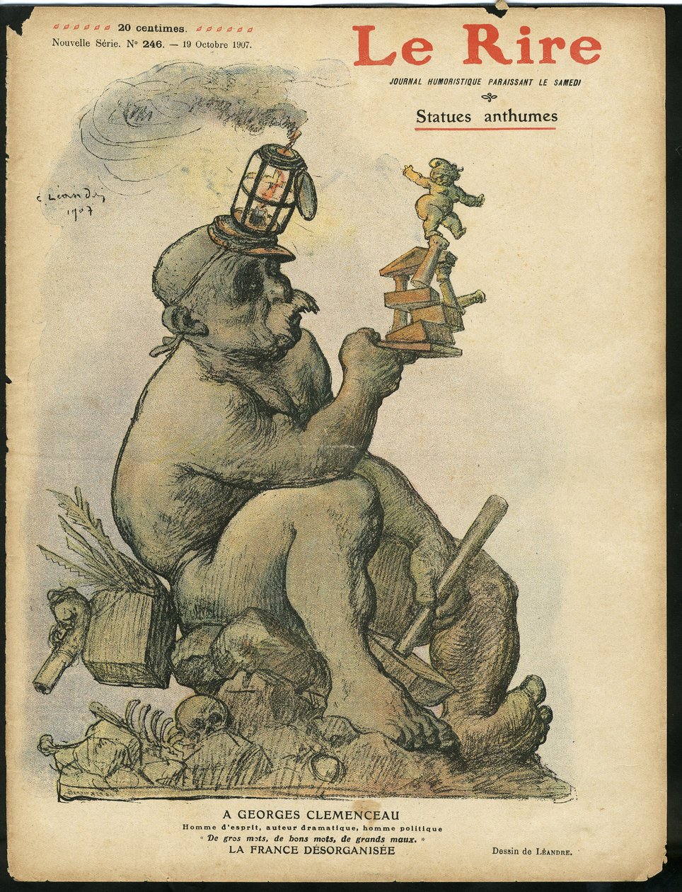 Le Rire . के कवर के लिए चार्ल्स लिएंड्रे का चित्रण (1862-1934) द्वारा चार्ल्स लिएंड्रे