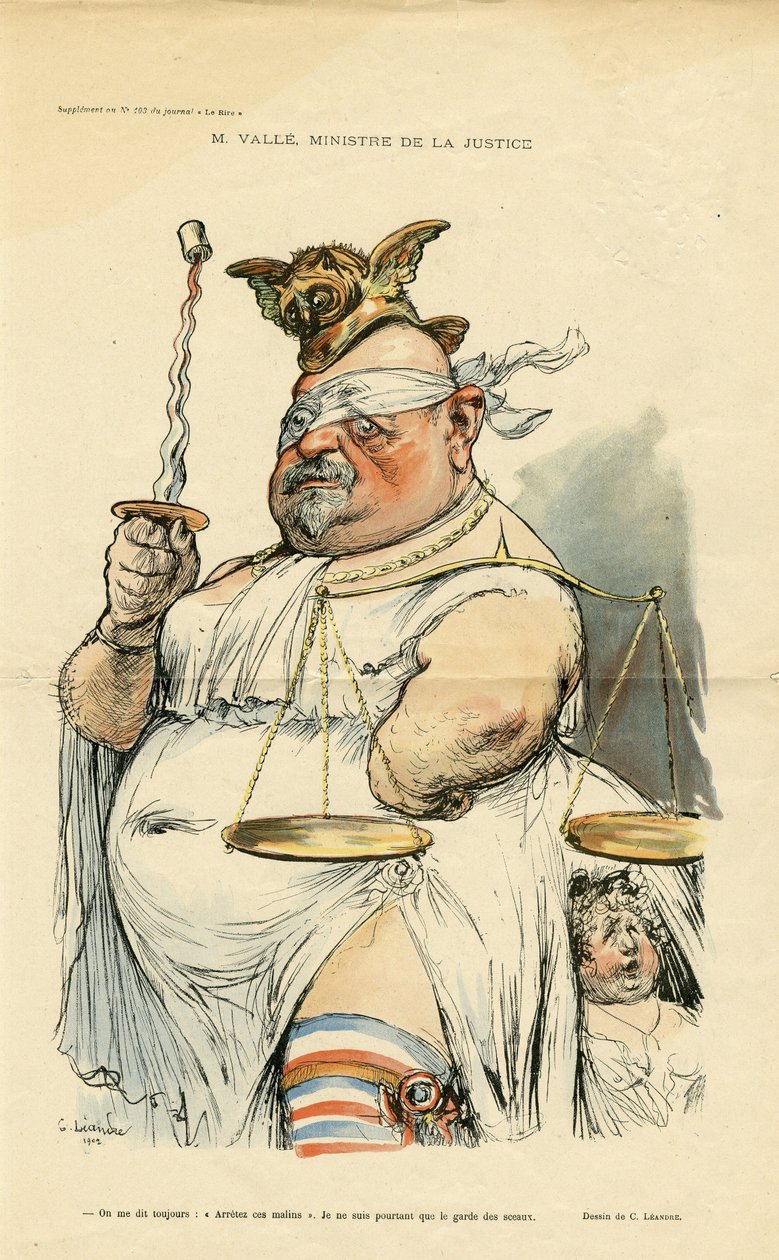 Le Rire . के कवर के लिए चार्ल्स लिएंड्रे का चित्रण (1862-1934) द्वारा चार्ल्स लिएंड्रे