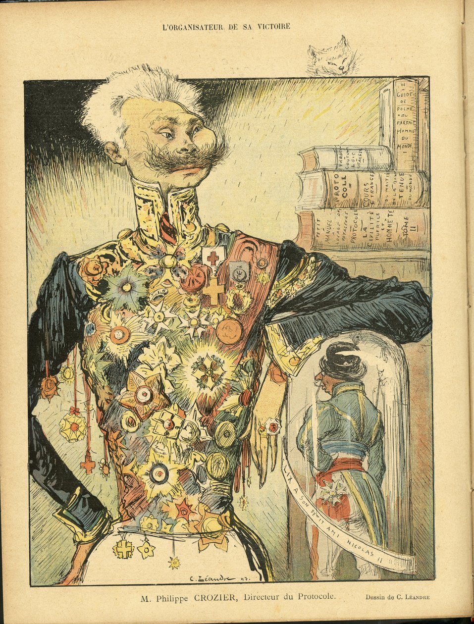 Le Rire . में चार्ल्स लिएंड्रे का चित्रण (1862-1934) द्वारा चार्ल्स लिएंड्रे