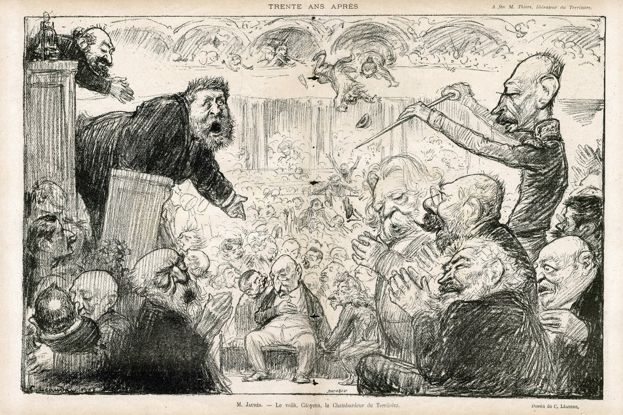 Le Rire . में चार्ल्स लिएंड्रे का चित्रण (1862-1934) द्वारा चार्ल्स लिएंड्रे