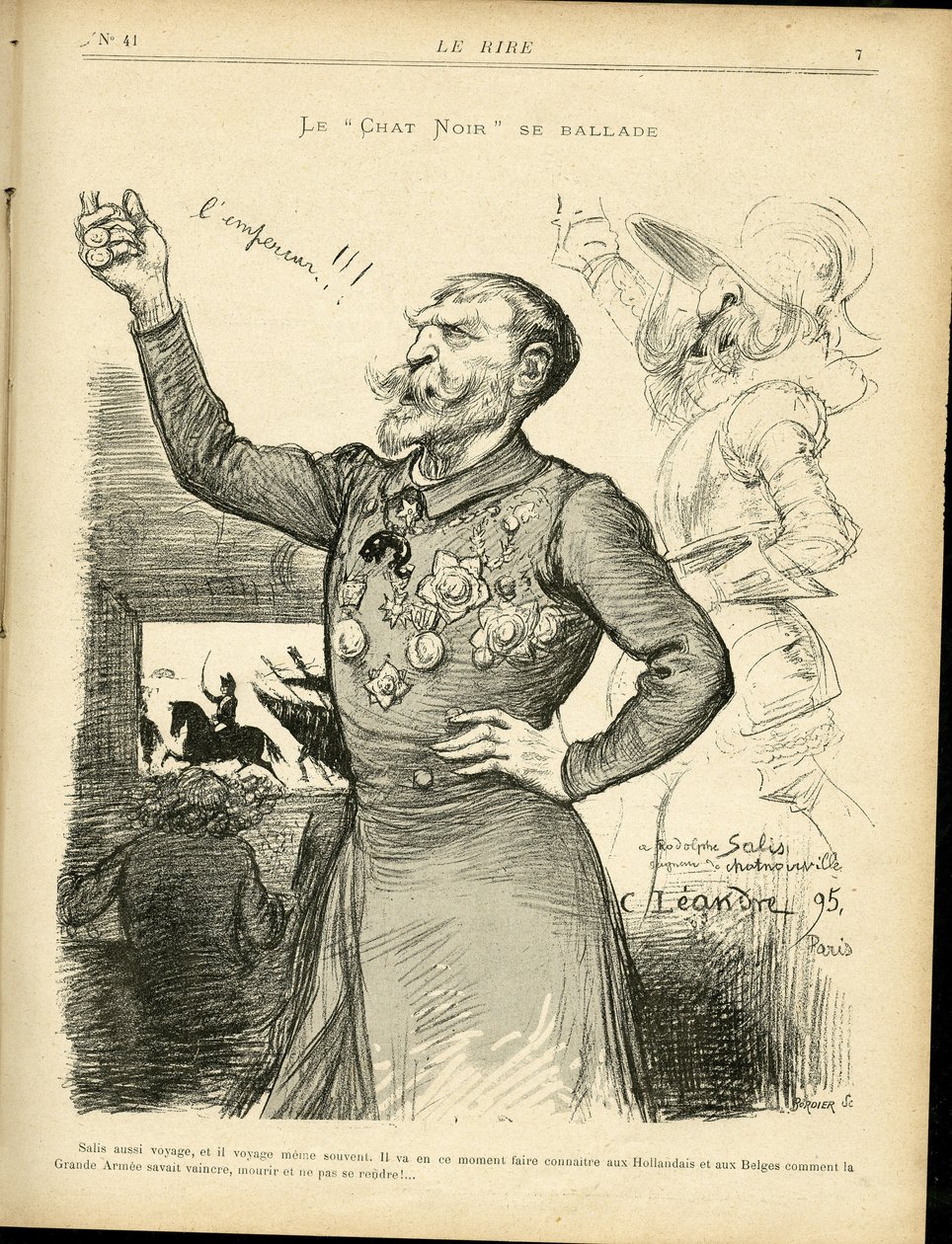 Le Rire . में चार्ल्स लिएंड्रे का चित्रण (1862-1934) द्वारा चार्ल्स लिएंड्रे