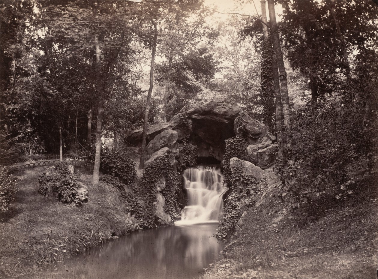 Bois de Boulogne, 1858-1860 में ग्रोटो। द्वारा चार्ल्स मारविल