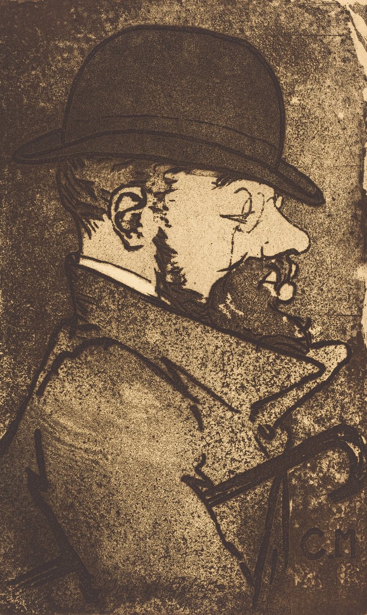 हेनरी डी टूलूज़-लॉट्रेक, 1890। द्वारा चार्ल्स मौरिन