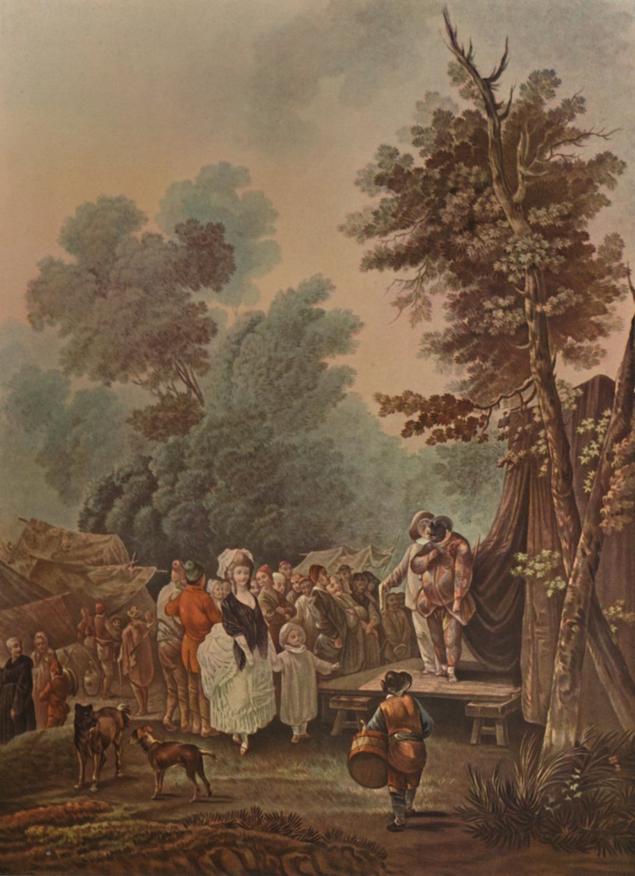 द विलेज फेयर, विलेज फेयर, 1785, 1913 द्वारा चार्ल्स मेल्चिएर डेसकोर्टिस