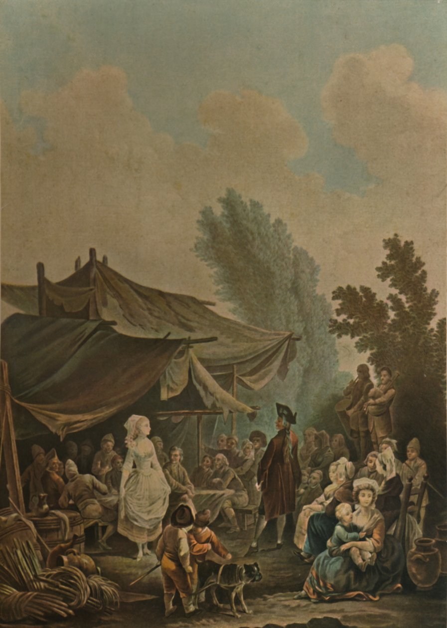 ला नोसे डी विलेज, विलेज वेडिंग, 1785, 1913 द्वारा चार्ल्स मेल्चिएर डेसकोर्टिस