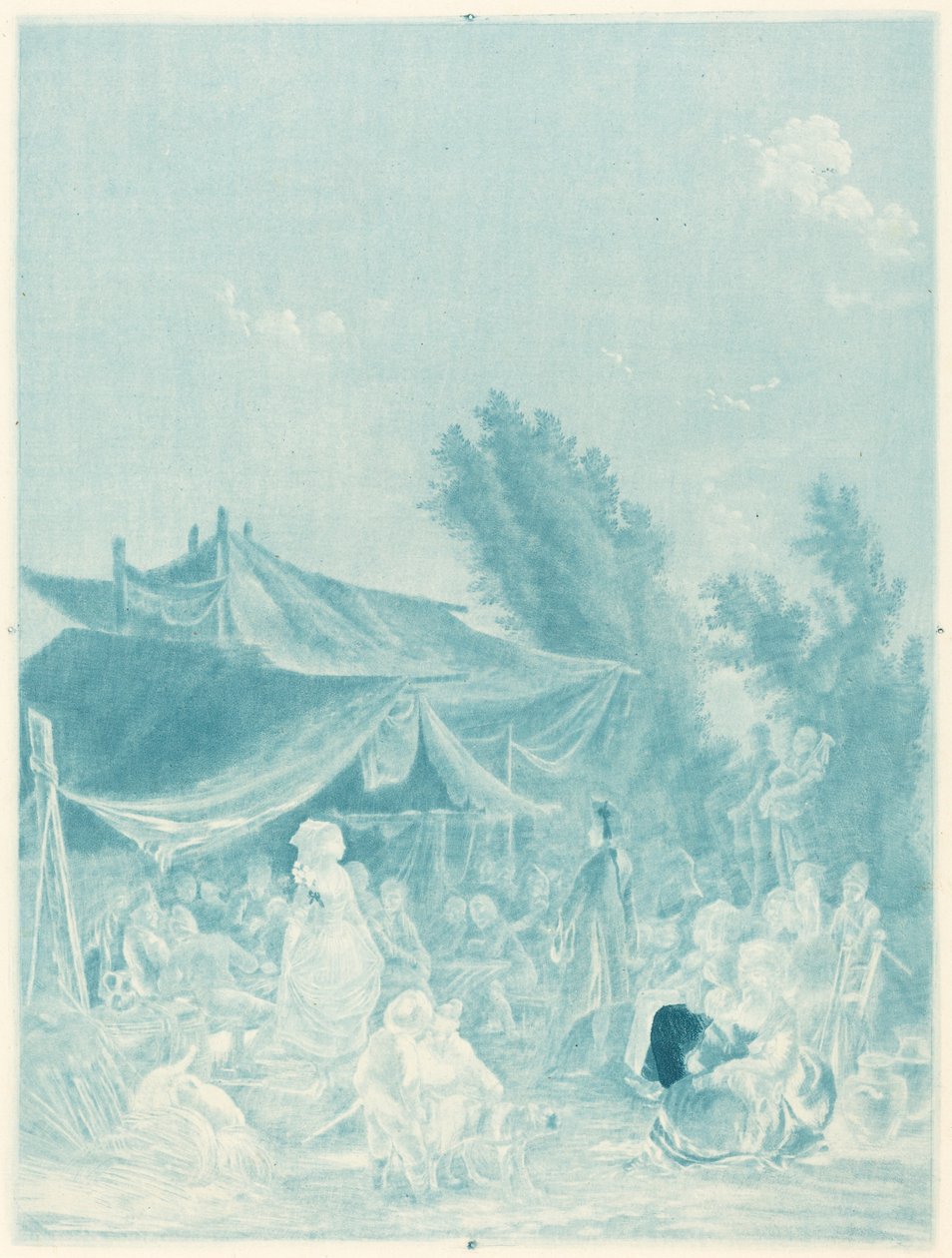 नोसे डे विलेज विलेज वेडिंग, 1785। द्वारा चार्ल्स मेल्चिएर डेसकोर्टिस