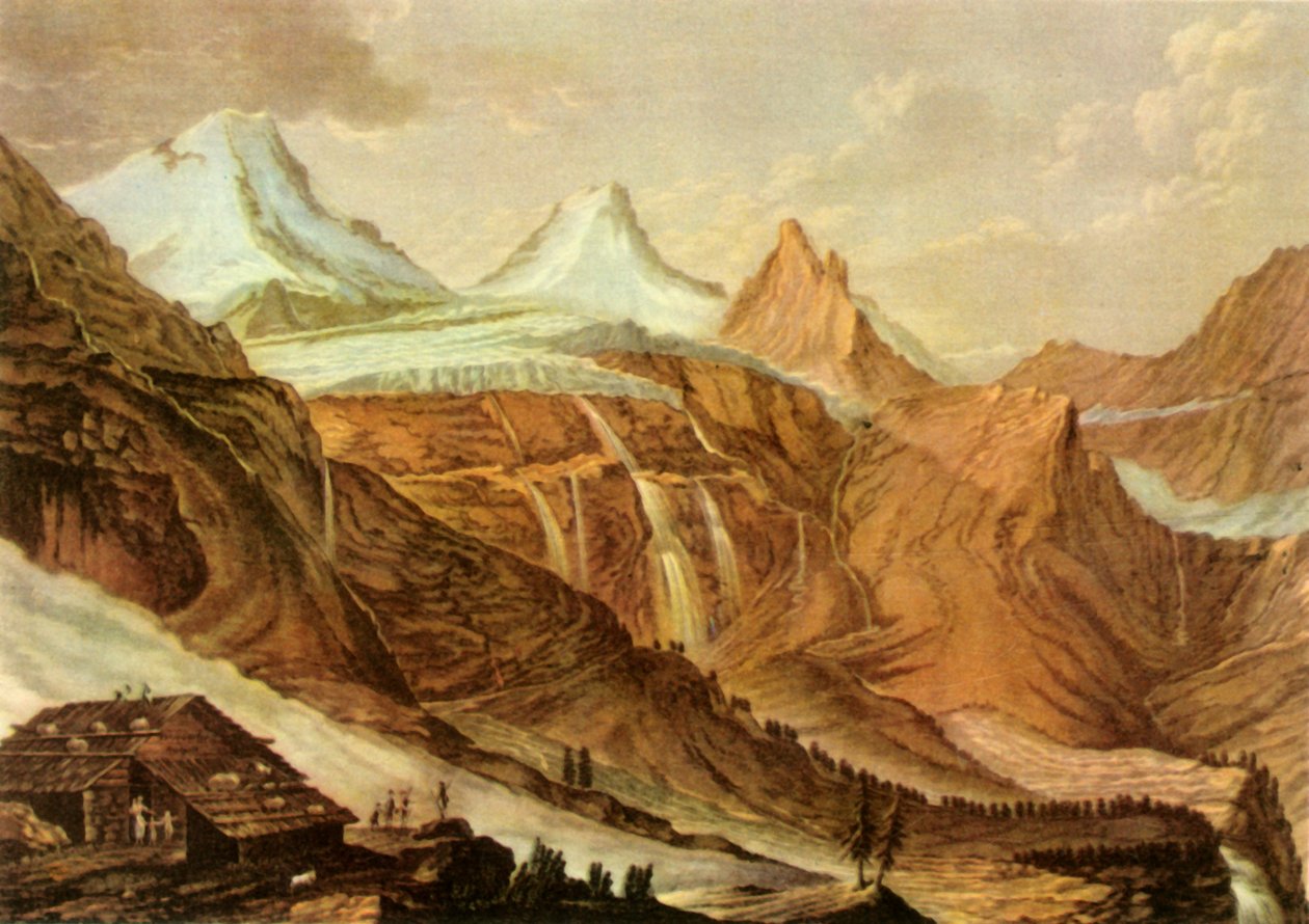 ब्रेइट-लॉविनेन का दृश्य, c1782-1785, 1946। द्वारा चार्ल्स मेल्चिएर डेसकोर्टिस