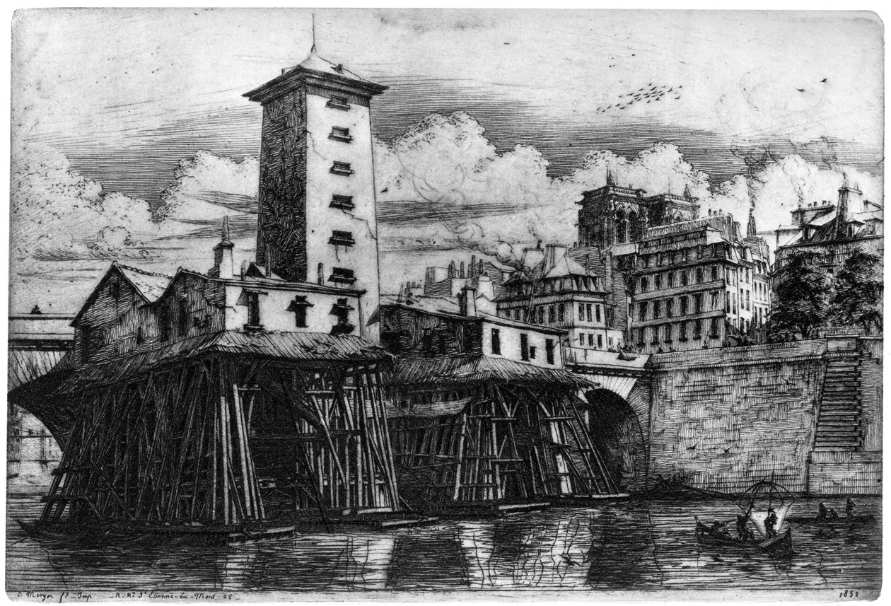 ला पोम्पे नोट्रे-डेम, c1841-1868 1924 द्वारा चार्ल्स मेरियन
