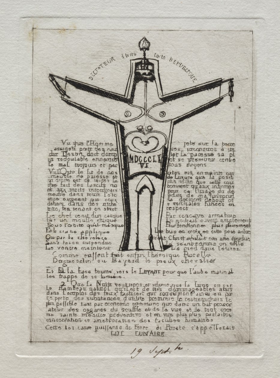 लूनर लॉ, 1866। द्वारा चार्ल्स मेरियन