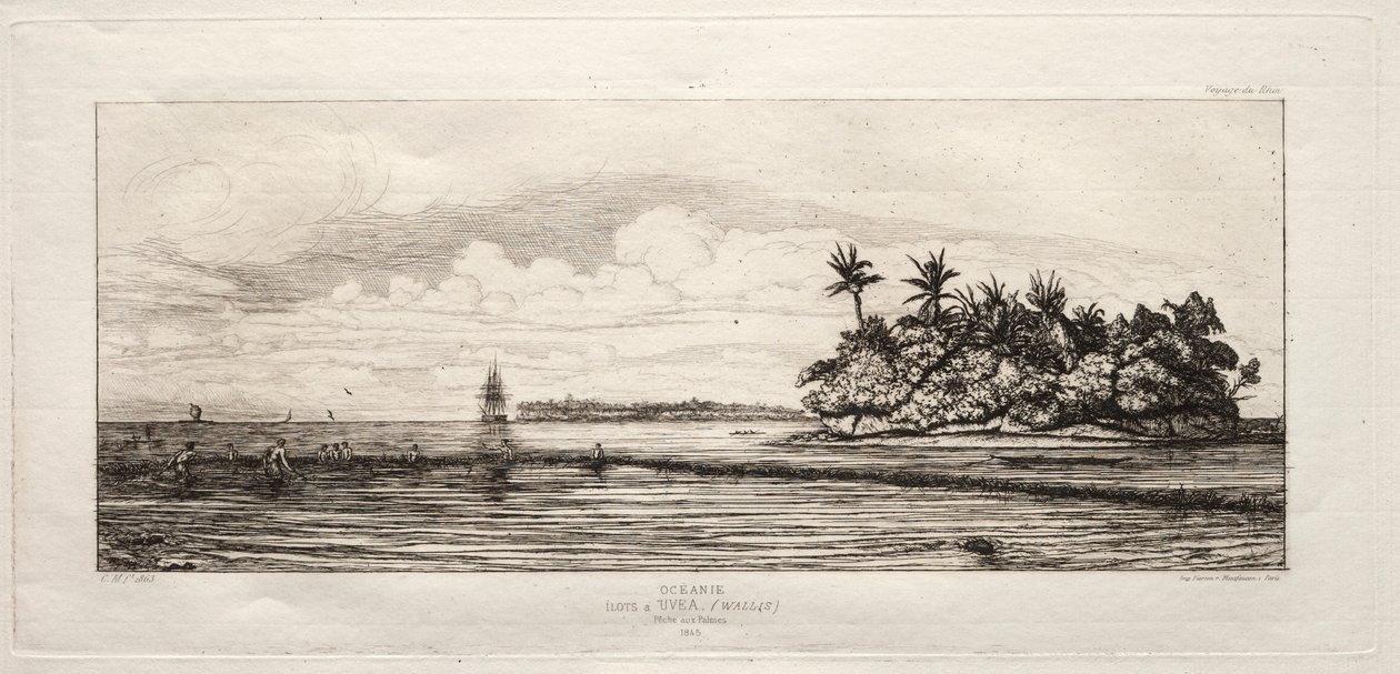 द महासागर, 1845। द्वारा चार्ल्स मेरियन