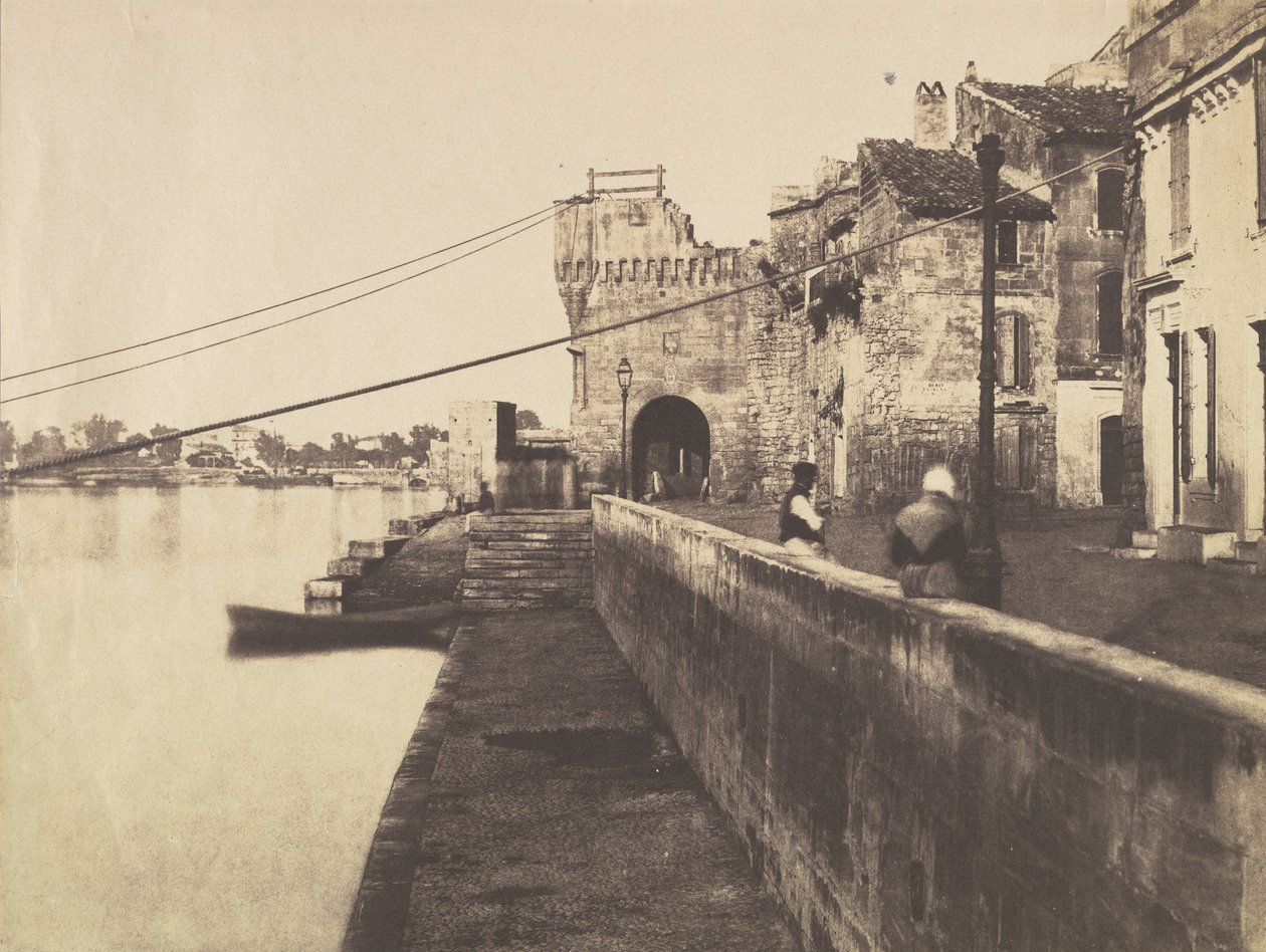 आर्ल्स, चेस्टनट गेट, 1852। द्वारा चार्ल्स नेग्रे