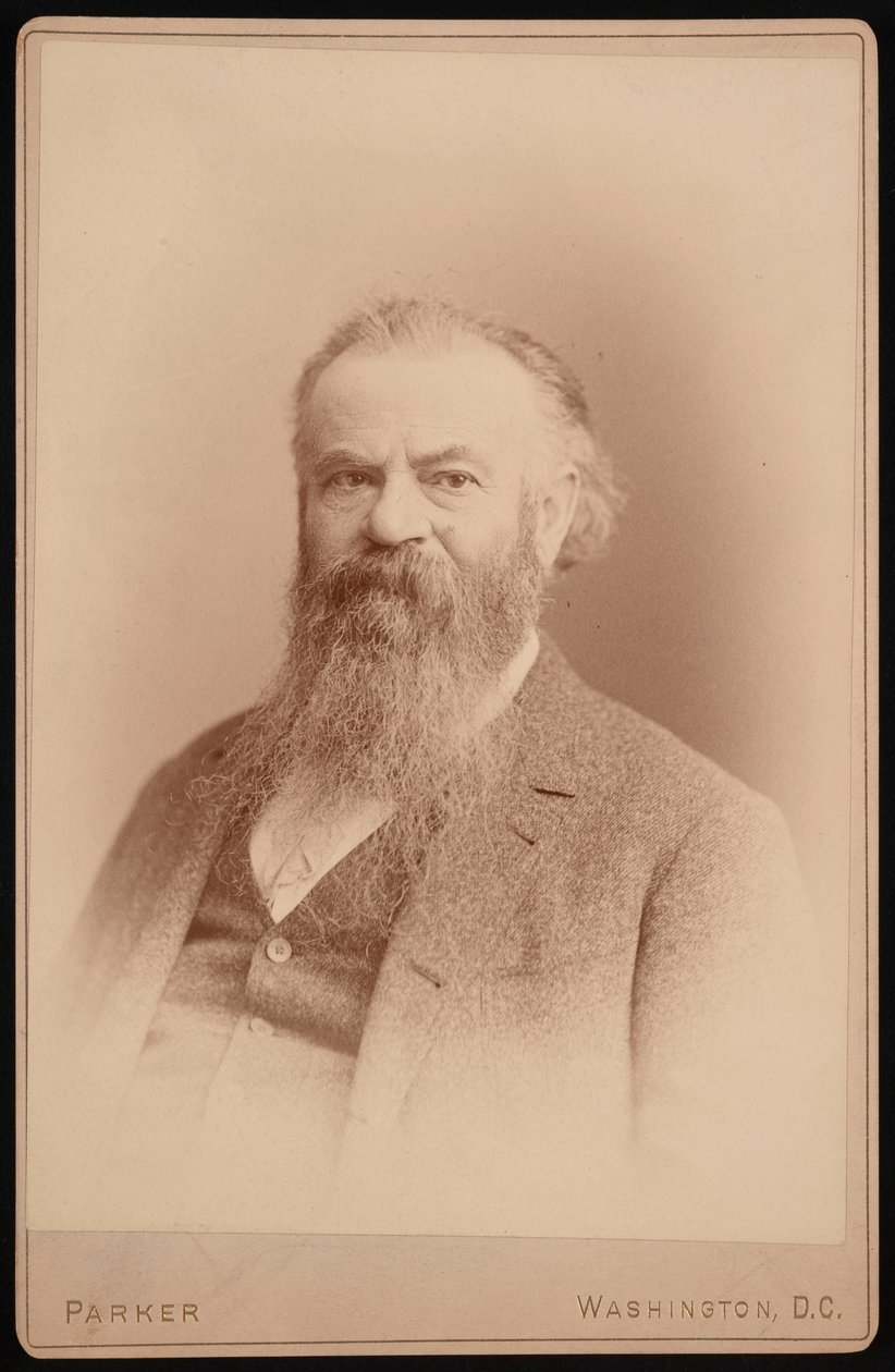 जॉन वेस्ले पॉवेल का पोर्ट्रेट 1834-1902, 1885। द्वारा चार्ल्स पार्कर