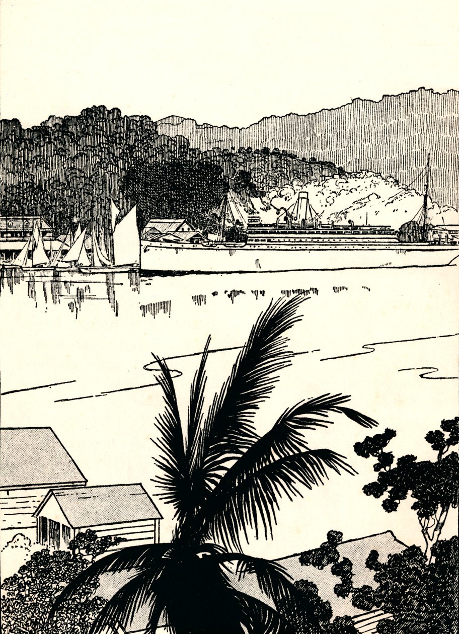 पोर्ट एंटोनियो, जमैका, 1912 द्वारा चार्ल्स रॉबिन्सन
