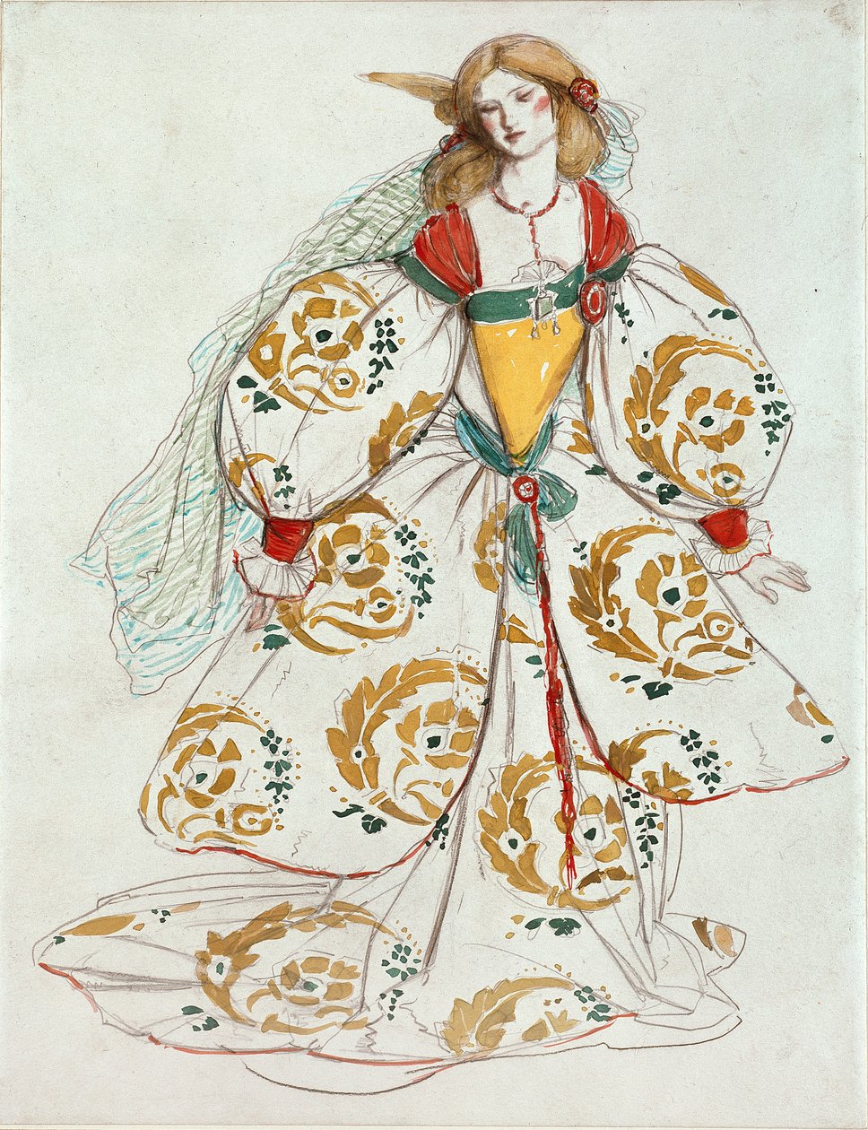 पोशाक डिजाइन, c1850-1880 द्वारा चार्ल्स एस रिकेट्स