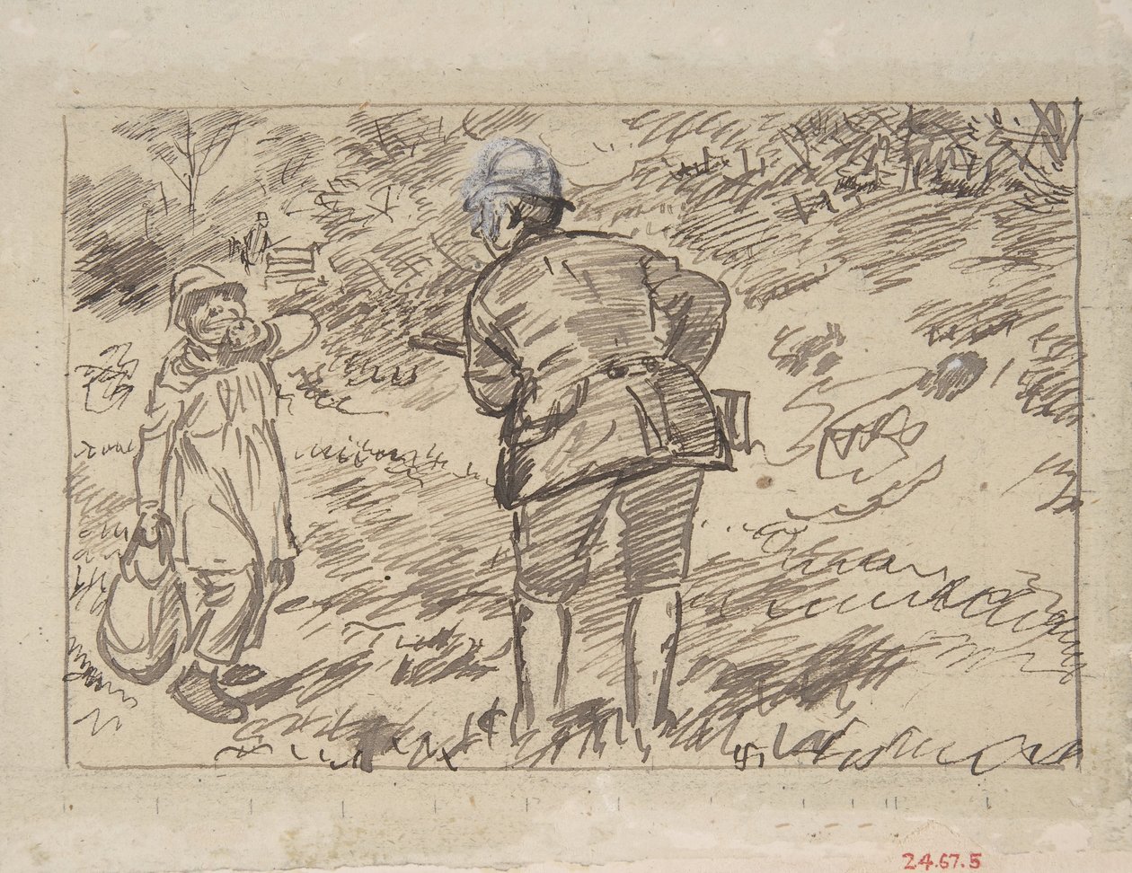 एक फटकार, 1870-1891। द्वारा चार्ल्स सैमुअल कीने