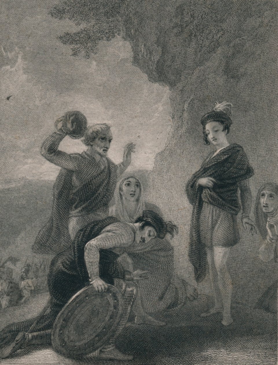 लॉर्ड ऑफ द आइल्स, 1823 द्वारा चार्ल्स थियोडोसियस हीथ