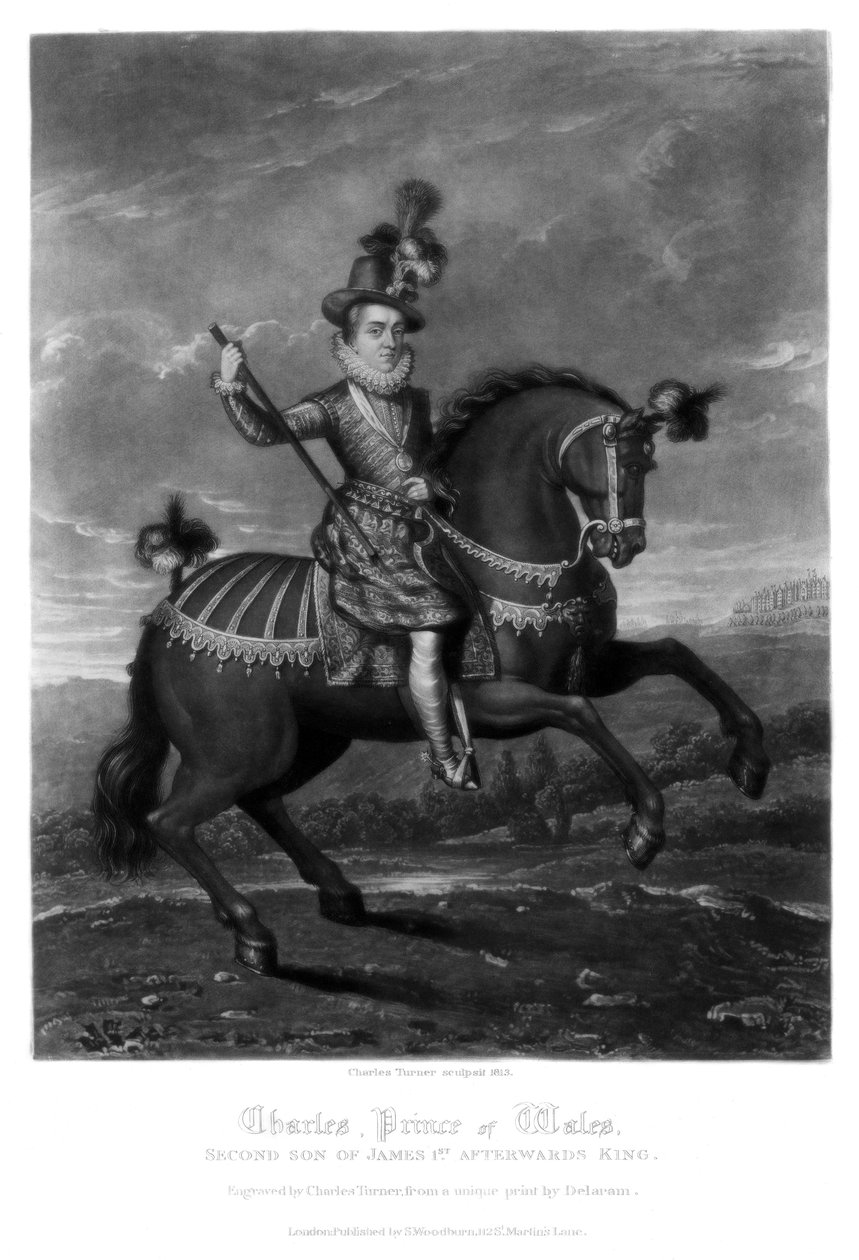 चार्ल्स, वेल्स के राजकुमार, 1816। द्वारा चार्ल्स टर्नर