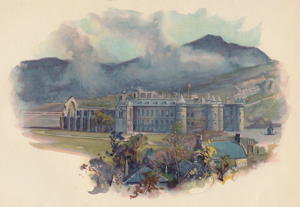 होलीरोड पैलेस, सी 1890 द्वारा चार्ल्स विल्किंसन