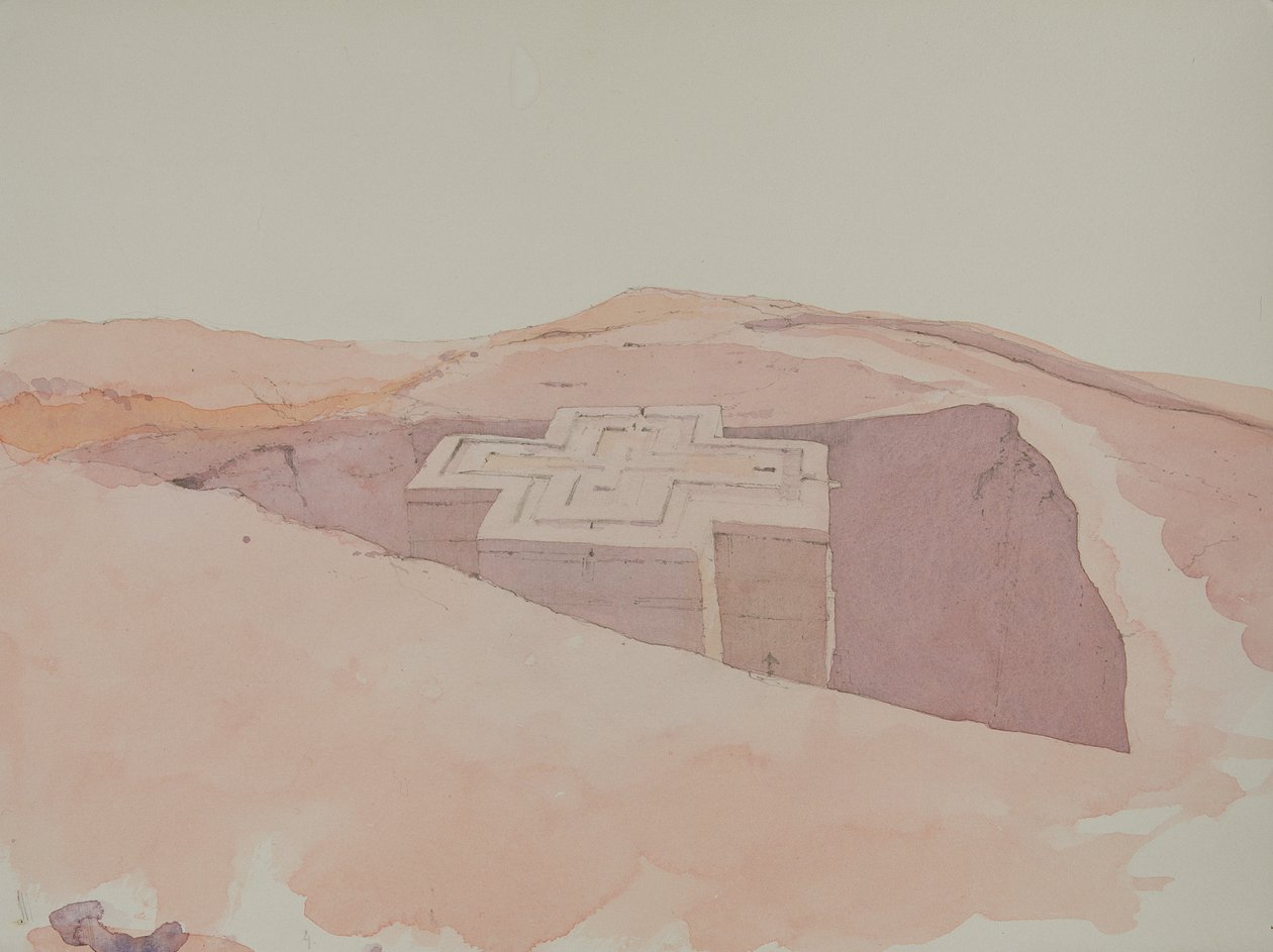 गियोर्जिस II, लालिबेला, इथियोपिया, 1996 द्वारा चार्ली मिलारो
