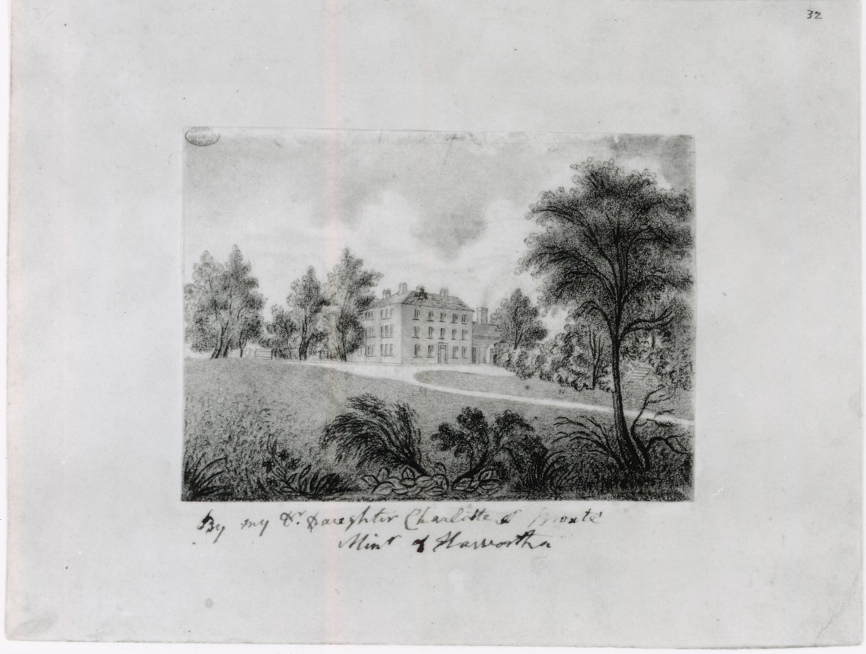 रो हेड स्कूल, c.1831-32 (कागज पर प्रतियोगिता) द्वारा शार्लेट ब्रोंटे