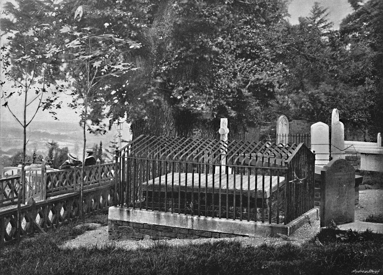 बायरन एल्म, हैरो, सी 1896 द्वारा चेस्टर वॉन