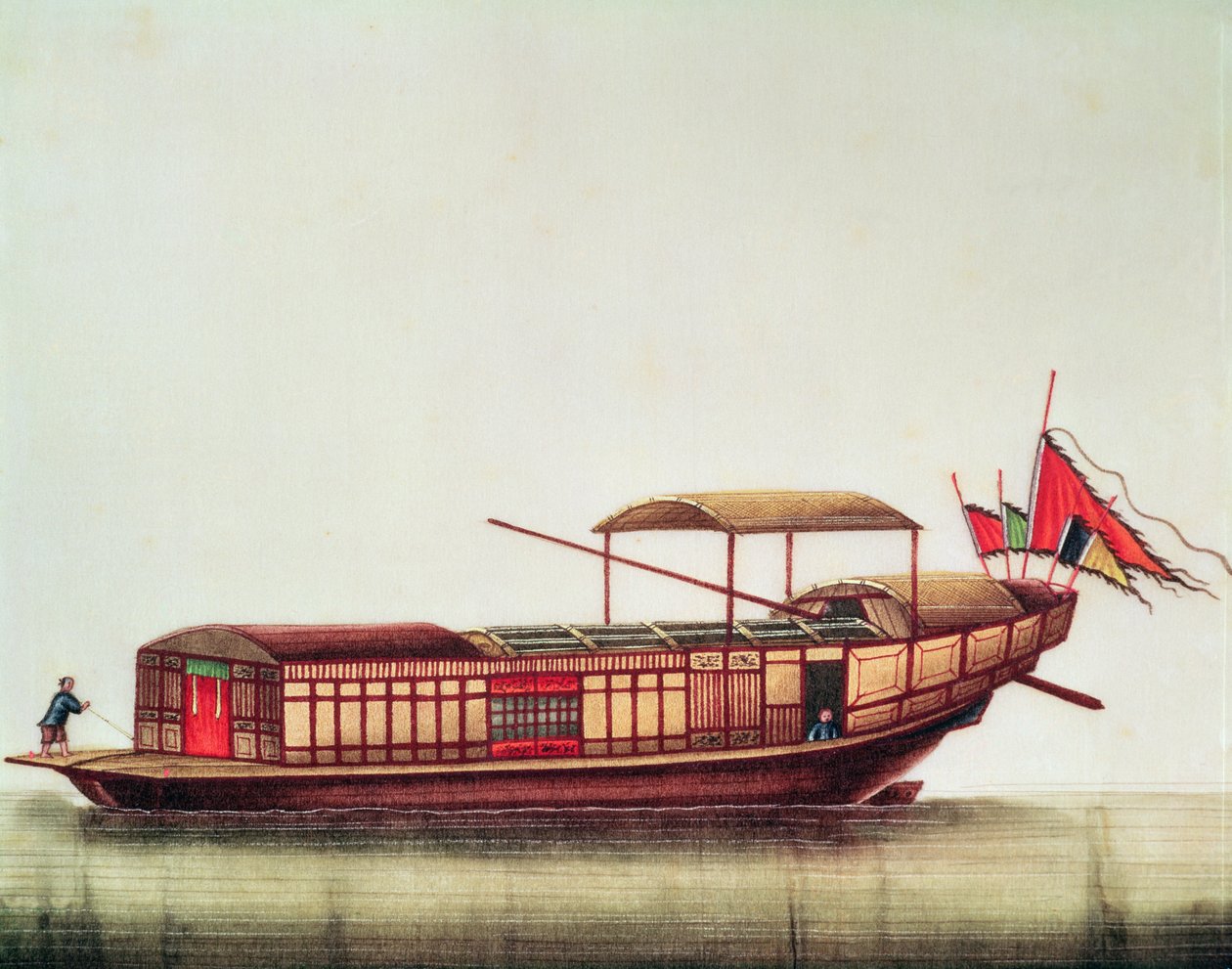 एक चीनी सम्पन, कियानलॉन्ग अवधि (1736-96) द्वारा चीनी स्कूल