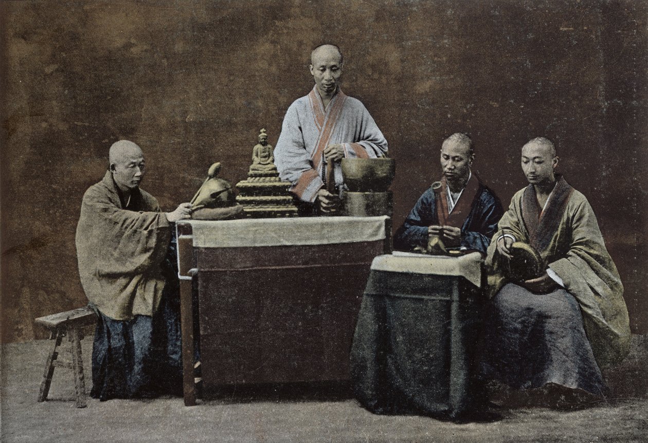 चीनी बोनस का एक समूह; गिलोट द्वारा उत्कीर्ण और मुद्रित; चीनी स्कूल द्वारा 1896, (19 वीं शताब्दी) द्वारा चीनी स्कूल