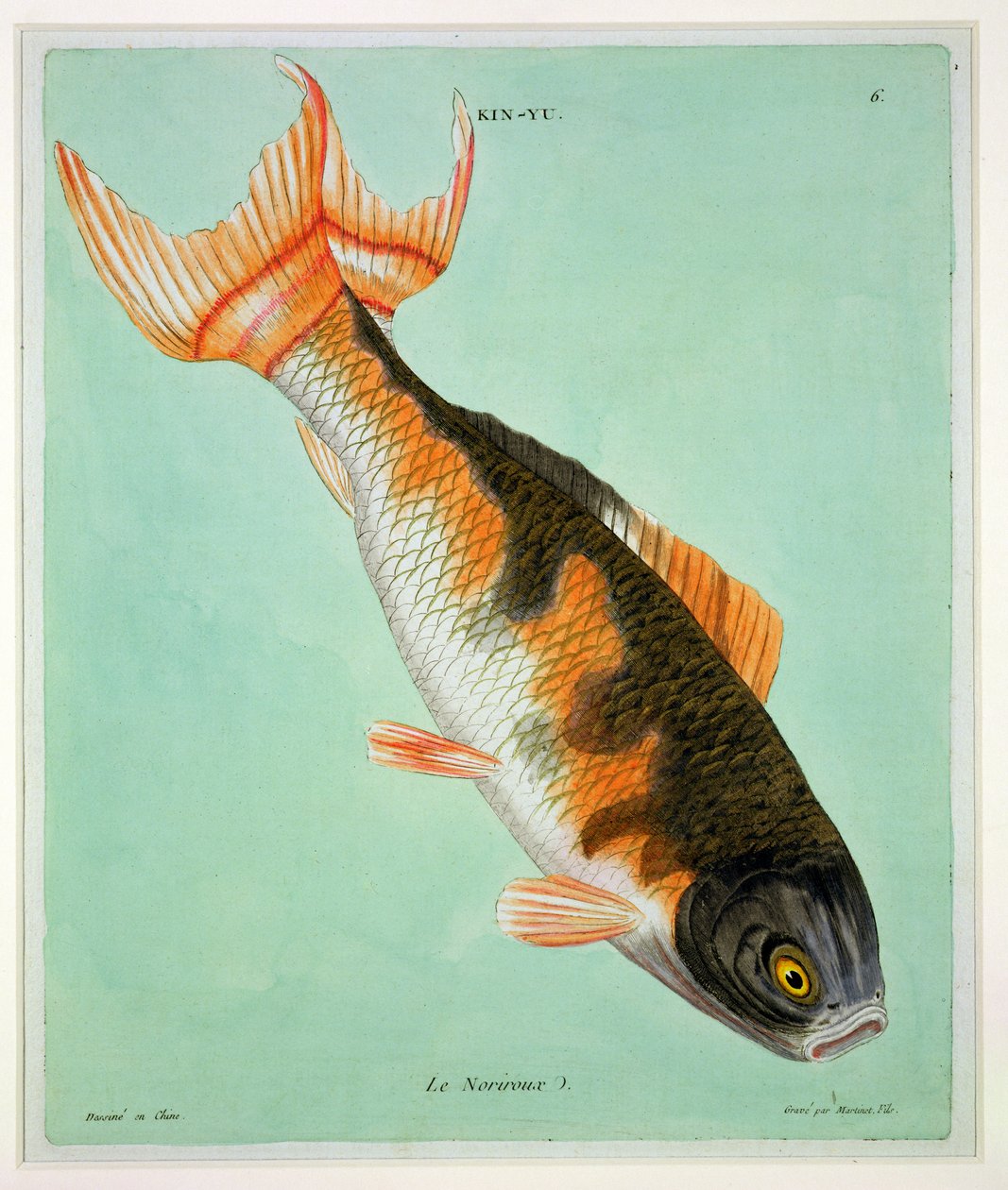 Le Noriroux, Francois Nicholas Martinet (1731-p.1796) (प्रिंट) द्वारा उत्कीर्ण द्वारा चीनी स्कूल