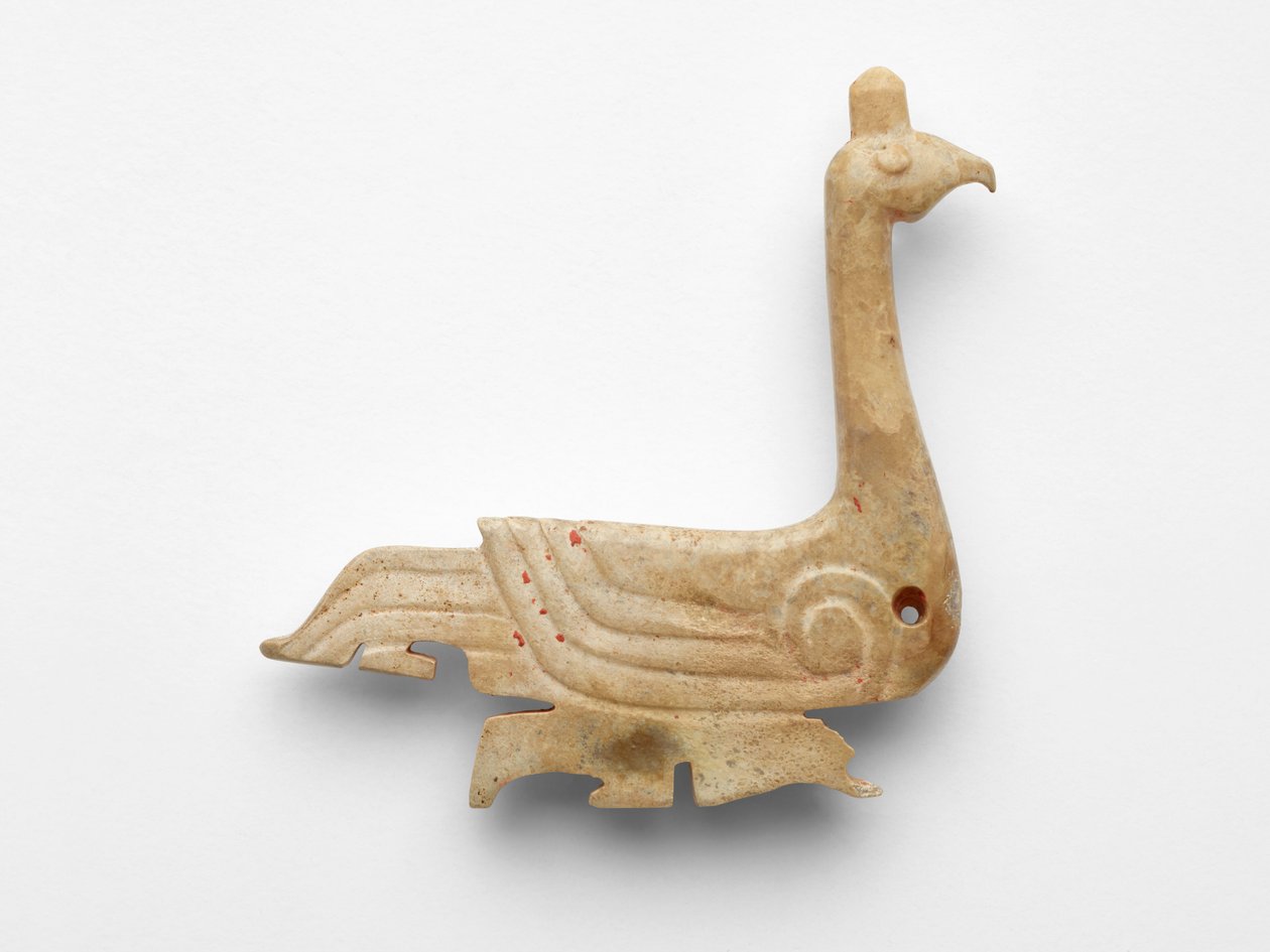 जल पक्षी के रूप में लटकन, c.1050-c.950 ई.पू. द्वारा चीनी स्कूल