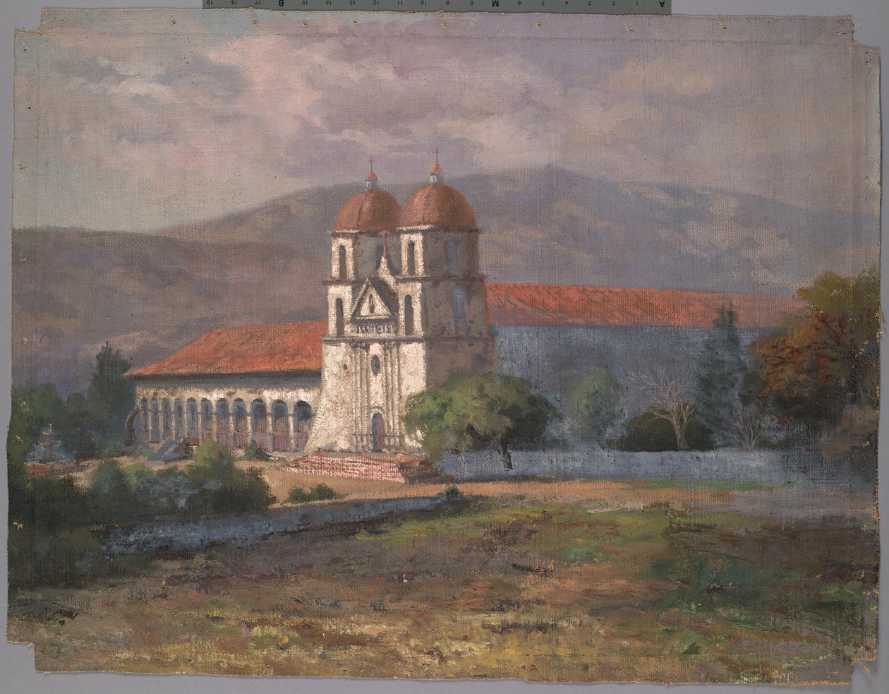 सांता बारबरा, c.1885-95 द्वारा क्रिश्चियन जोर्गेनसन
