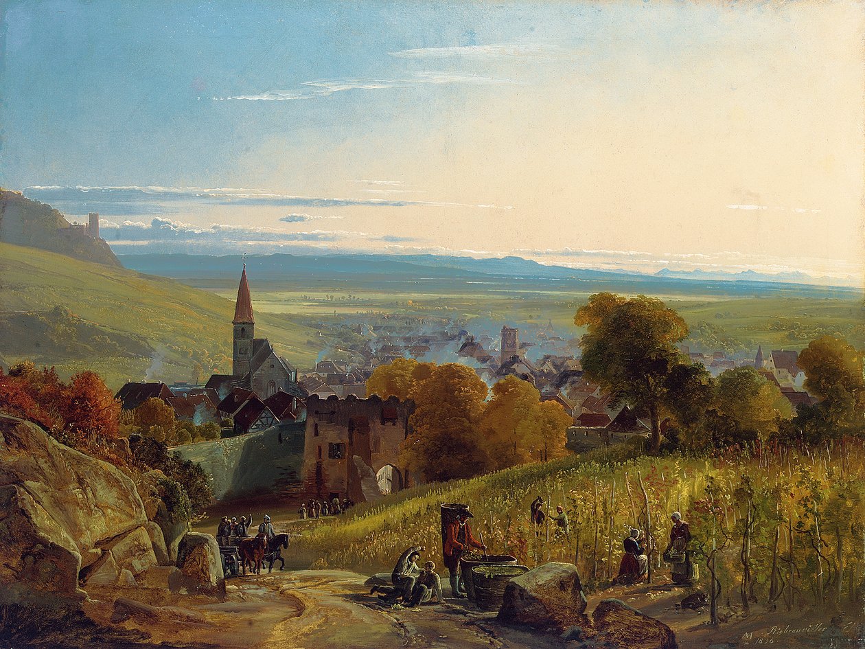 द ट्रैवलर्स, 1836 द्वारा क्रिश्चियन अर्न्स्ट बर्नहार्ड मोर्गनस्टर्न