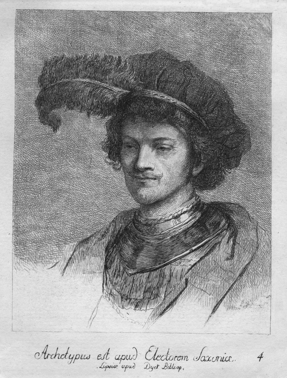 जाहिर है Saxony के निर्वाचक। बतख Dobrizhoffer 1769 में Lipsicc द्वारा क्रिश्चियन गॉटफ्राइड शुल्त्स