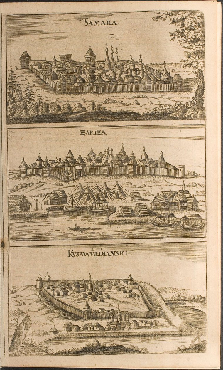 Samara, Tsaritsyn और Kozmodemyansk यात्रा से लेकर मुस्कोवी के महान ड्यूक तक यात्रा और द्वारा क्रिश्चियन लोरेनजेन रोथगीसेर