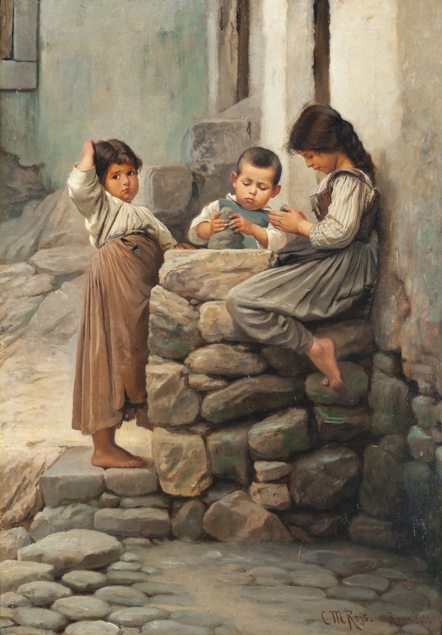 द लिटिल कुम्हार, 1883 द्वारा क्रिश्चियन मेयर रॉस