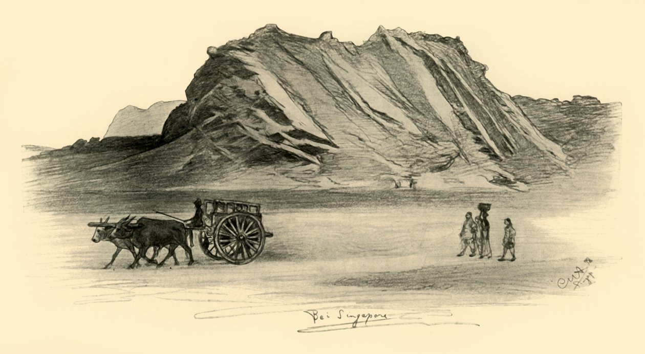 सिंगापुर, 1898। द्वारा क्रिश्चियन विल्हेम एलर्स