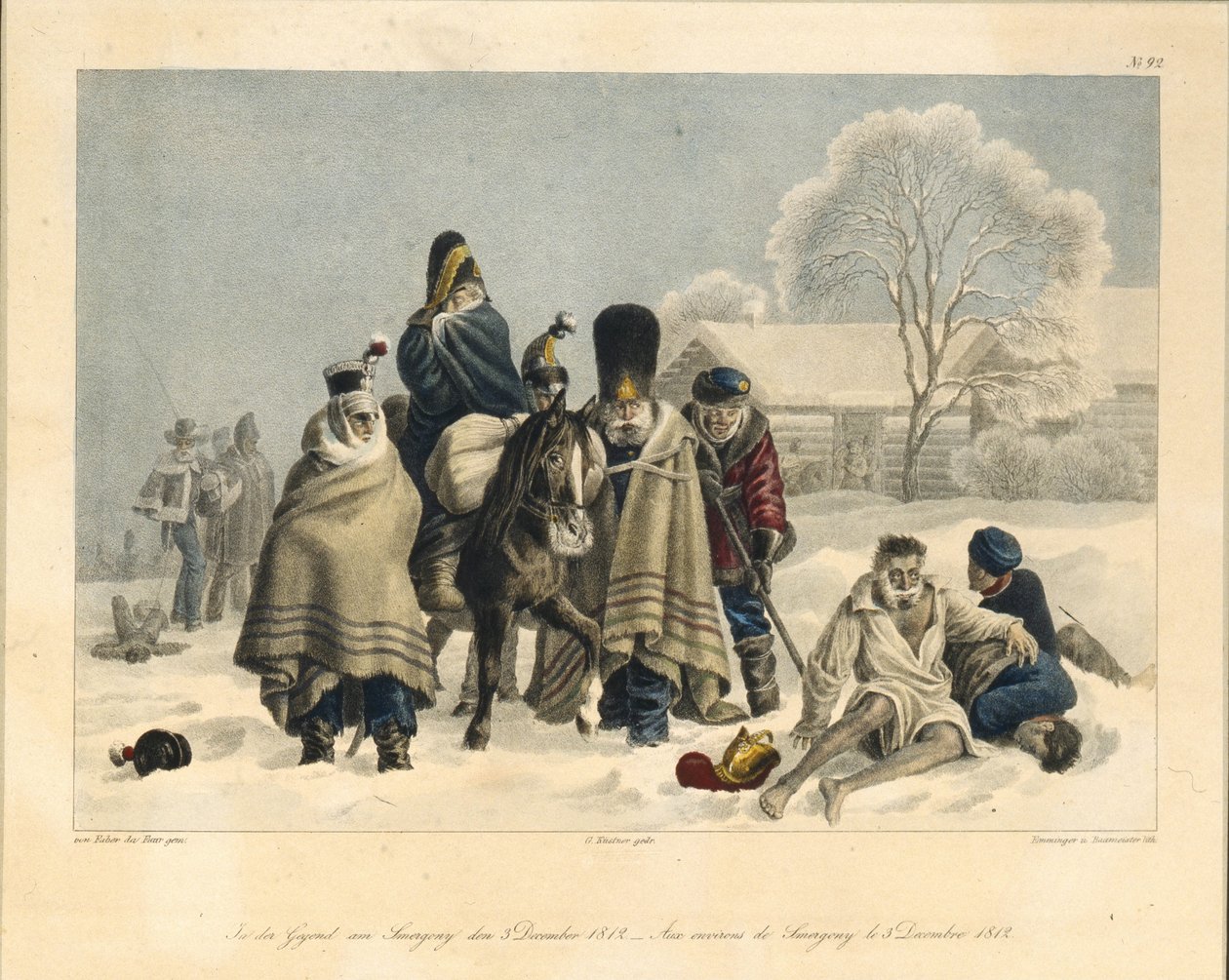 3 दिसंबर, 1812, 1820 के दशक में स्मारहोन के पास द्वारा क्रिश्चियन विल्हेम फैबर डू फौर से