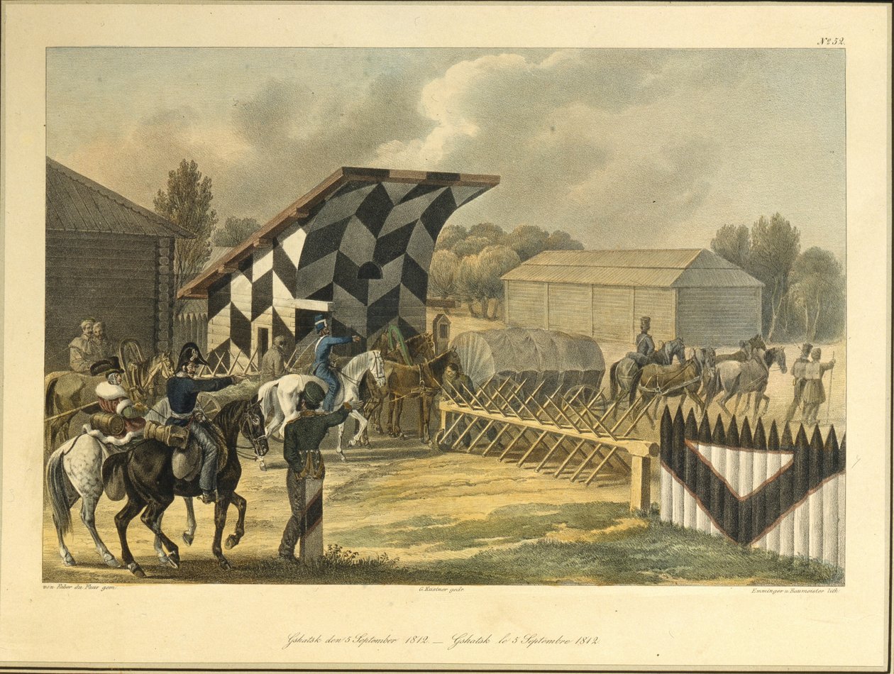 5 सितंबर, 1812, 1820 को गज़ातस्क द्वारा क्रिश्चियन विल्हेम वॉन फैबर डू फौर