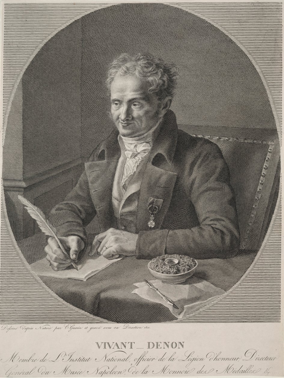 डोमिनिक विवांट-डेनॉन, 1810। द्वारा क्रिस्टोफ़ गुएरिन