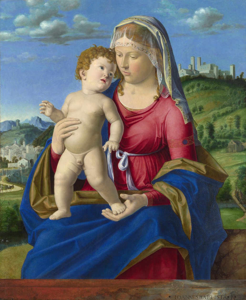 द वर्जिन एंड चाइल्ड द्वारा Cima da Conegliano