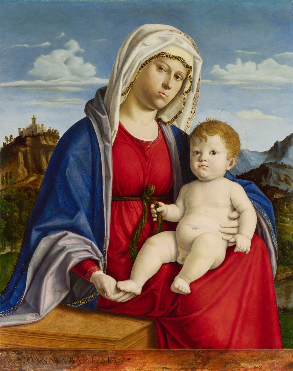 द वर्जिन एंड चाइल्ड द्वारा Cima da Conegliano